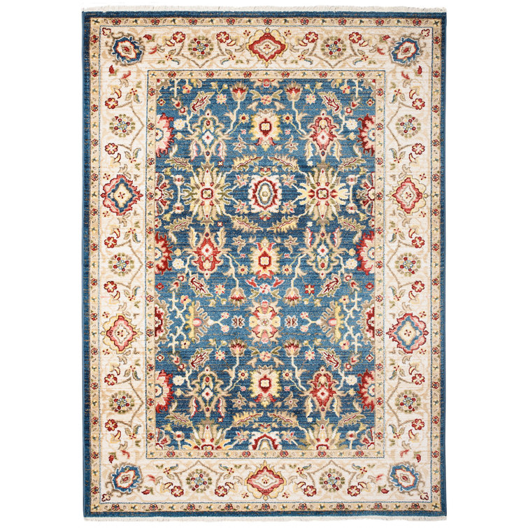 Latitude Vive Suvak Persian Machine Woven Flatweave Blue/Red/Beige Area